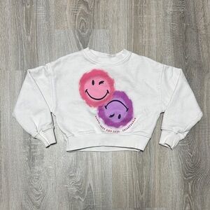Zara Smiley World Sweatshirt